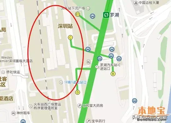 深圳东站在哪里地铁几号线（深圳火车站位置）